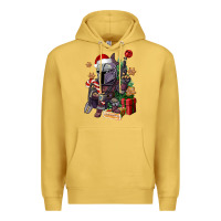 Antique Gold Christmas gnome Premium Hoodie - CowGirlArtShop