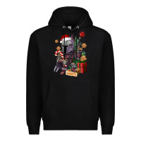 Black Christmas gnome Premium Hoodie - CowGirlArtShop