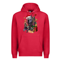 Cardinal Christmas gnome Premium Hoodie - CowGirlArtShop