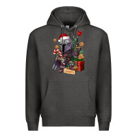 Charcoal Heather Christmas gnome Premium Hoodie - CowGirlArtShop