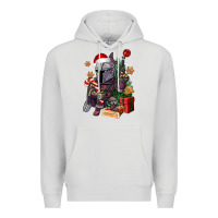 Dove Grey Christmas gnome Premium Hoodie - CowGirlArtShop