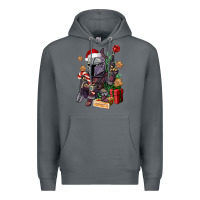 Rock Christmas gnome Premium Hoodie - CowGirlArtShop