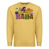 Antique Gold spooky mama Premium Sweatshirt - CowGirlArtShop