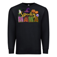 Black spooky mama Premium Sweatshirt - CowGirlArtShop