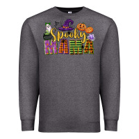 Charcoal Heather spooky mama Premium Sweatshirt - CowGirlArtShop