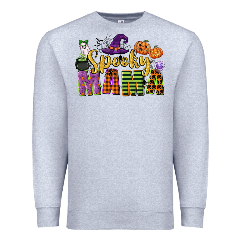 Spooky Mama Premium Sweatshirt by CowGirlArtShop | Teevron