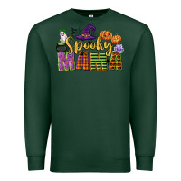 Sports Green spooky mama Premium Sweatshirt - CowGirlArtShop