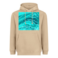 Mushroom turquoise agate Heavyweight Hoodie - TumblerDesignByShophia