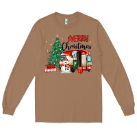 Toasted Coconut merry christmas camper Long Sleeve Tee - MaliasSmallBusiness