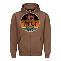 Chestnut est. 1972 MADE IN 1972 ALL ORIGINAL PARTS all orginal parts Zipper Hoodie - Bettercallsaul