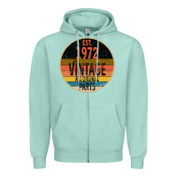 Seafoam est. 1972 MADE IN 1972 ALL ORIGINAL PARTS all orginal parts Zipper Hoodie - Bettercallsaul