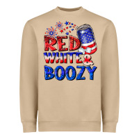 Mushroom red white boozy Heavyweight Sweatshirt - NancyCooperArtShop