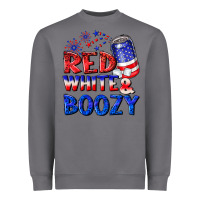 Storm red white boozy Heavyweight Sweatshirt - NancyCooperArtShop