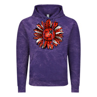 Cloud Purple Ladybug Sunflower Vintage Hoodie - Jasminsmagicworld