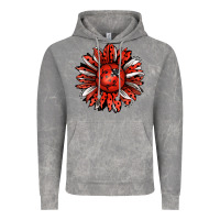Cloud Rock Ladybug Sunflower Vintage Hoodie - Jasminsmagicworld