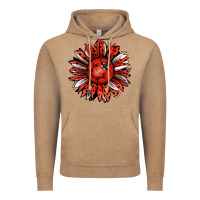 Vintage Coffee Ladybug Sunflower Vintage Hoodie - Jasminsmagicworld
