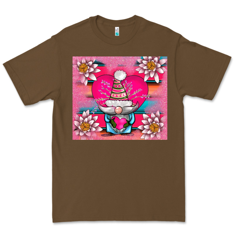 V.d Gnome And Lotus Tumbler Premium Tee by AdoDesignShop | Teevron