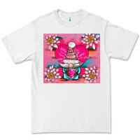 White v.d gnome and lotus tumbler Premium Tee - AdoDesignShop