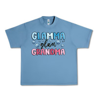 Pebble Blue glamma glam grandma Urban Heavy Tee - MaliasSmallBusiness