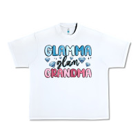 White glamma glam grandma Urban Heavy Tee - MaliasSmallBusiness