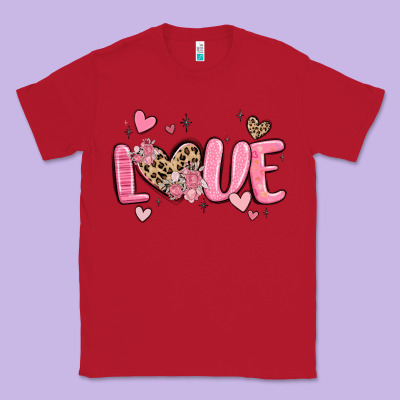 Love Valentines Day Classic Tee Designed By Maliassmallbusiness