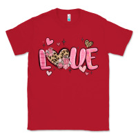 Red love valentines day Classic Tee - MaliasSmallBusiness