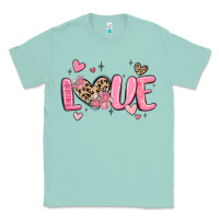 Seafoam love valentines day Classic Tee - MaliasSmallBusiness