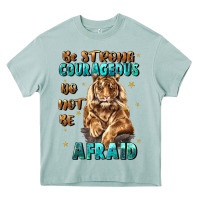 Arona be strong and courageous Heavy Core Tee - JahusDesignShop