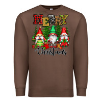 Chestnut merry christmas gnomes Premium Sweatshirt - CowGirlArtShop