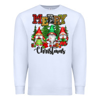 White merry christmas gnomes Premium Sweatshirt - CowGirlArtShop