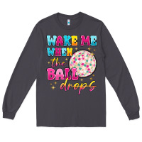 Smoke wake me when the ball drops Long Sleeve Tee - MaliasSmallBusiness