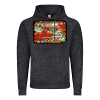 Vintage Black christmas serape sunflower background Vintage Hoodie - Jasminsmagicworld