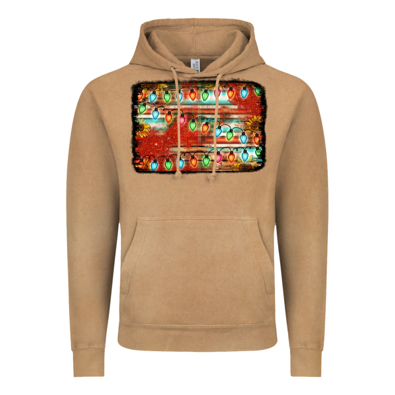 Christmas Serape Sunflower Background Vintage Hoodie by Jasminsmagicworld | Teevron