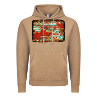 Vintage Coffee christmas serape sunflower background Vintage Hoodie - Jasminsmagicworld