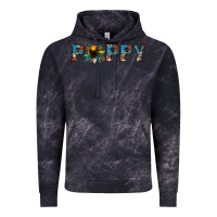 Cloud Black poppy cowhide sunflower Vintage Hoodie - Jasminsmagicworld