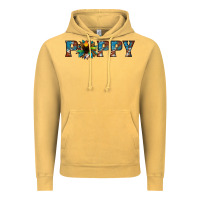 Poppy Cowhide Sunflower Vintage Hoodie | Teevron