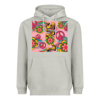 Moon Dust peace love hippie daisy Heavyweight Hoodie - TumblerDesignByShophia