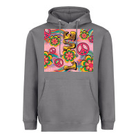 Storm peace love hippie daisy Heavyweight Hoodie - TumblerDesignByShophia