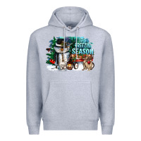 Heather Grey its freezin season Premium Hoodie - CowGirlArtShop