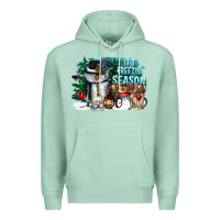 Seafoam its freezin season Premium Hoodie - CowGirlArtShop