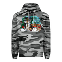 Slate Camo its freezin season Premium Hoodie - CowGirlArtShop