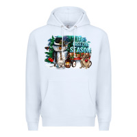 White its freezin season Premium Hoodie - CowGirlArtShop