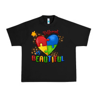 Black different is beautiful autism Urban Heavy Tee - MaliasSmallBusiness