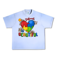 Grape Ice different is beautiful autism Urban Heavy Tee - MaliasSmallBusiness