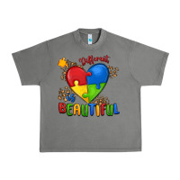 Tornado different is beautiful autism Urban Heavy Tee - MaliasSmallBusiness