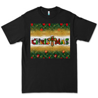 Black Christmas with cross Premium Tee - BundleAndBundleShop
