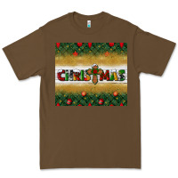 Cacao Christmas with cross Premium Tee - BundleAndBundleShop