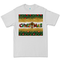 Dove Grey Christmas with cross Premium Tee - BundleAndBundleShop