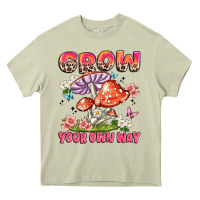 Mossy grow your own way Heavy Core Tee - JahusDesignShop