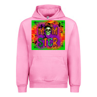 Fuchsia Pink Momster Tumbler Urban Hoodie - BundleAndBundleShop
